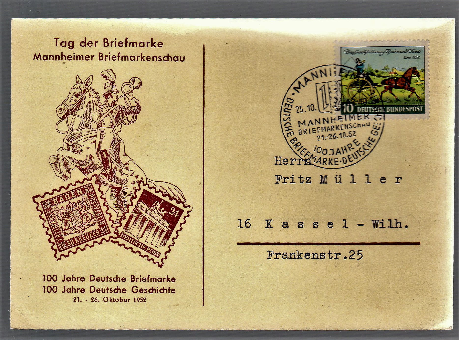 Fdc Tag Der Briefmarke Philatelieversand Heinemann